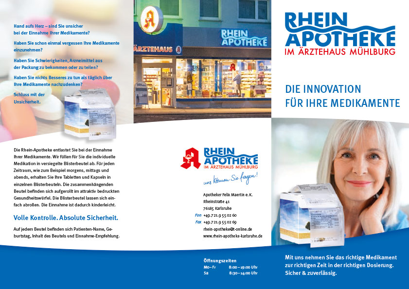 Flyer Verblistern