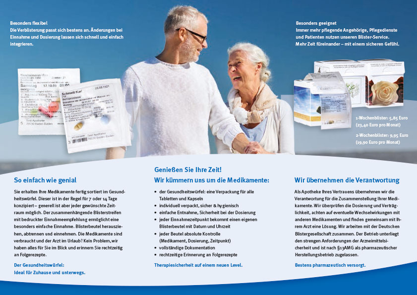 Flyer Verblistern